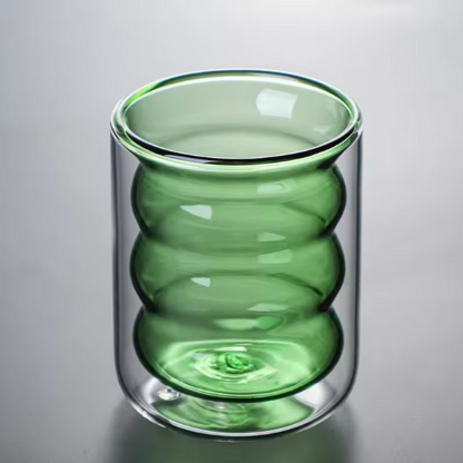 Spiral Glass Mug