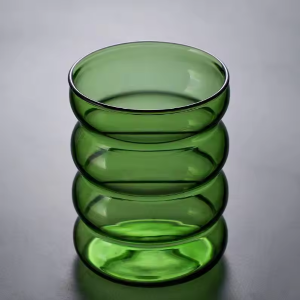 Spiral Glass Mug