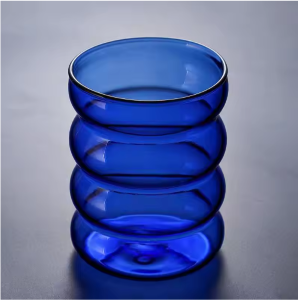 Spiral Glass Mug