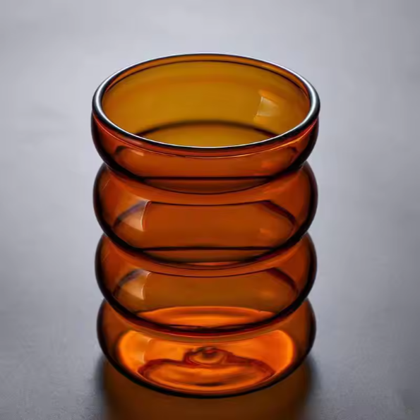 Spiral Glass Mug