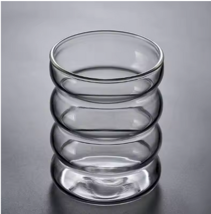 Spiral Glass Mug